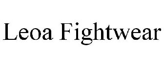 LEOA FIGHTWEAR