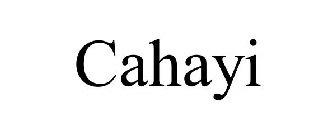 CAHAYI