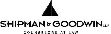 SHIPMAN & GOODWIN LLP COUNSELORS AT LAW