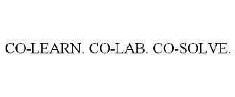 CO-LEARN. CO-LAB. CO-SOLVE.
