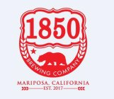 1850 BREWING COMPANY MARIPOSA, CALIFORNIA EST. 2017
