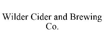WILDER CIDER AND BREWING CO.
