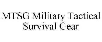 MTSG MILITARY TACTICAL SURVIVAL GEAR