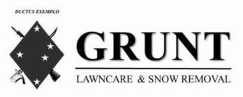 DUCTUS EXEMPLO GRUNT LANWNCARE & SNOW REMOVAL