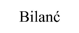 BILANC