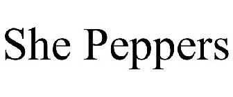 SHE PEPPERS