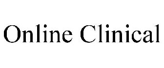 ONLINE CLINICAL