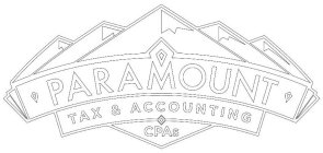 PARAMOUNT TAX & ACCOUNTING CPAS