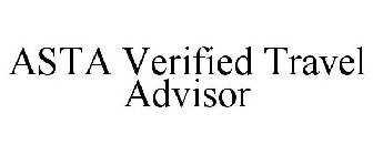 ASTA VERIFIED TRAVEL ADVISOR