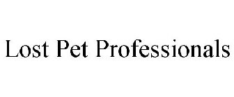 LOST PET PROFESSIONALS