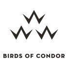 BIRDS OF CONDOR