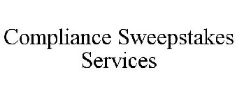COMPLIANCE SWEEPSTAKES SERVICES