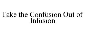TAKE THE CONFUSION OUT OF INFUSION