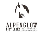 ALPENGLOW DISTILLERS STEAMBOAT SPRINGS, CO. FINE SPIRITS SINCE - MMXVII