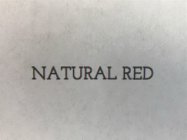 NATURAL RED