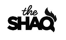 THE MARK CONSISTS OF THE WORDS THE SHAQ WITH THE Q ACTING AS AN IMAGE OF A CHICKEN HEAD.