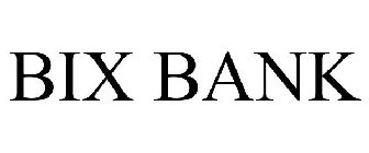 BIX BANK
