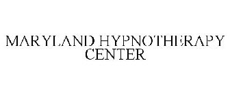 MARYLAND HYPNOTHERAPY CENTER