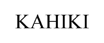 KAHIKI