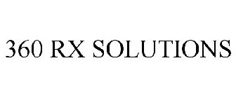360 RX SOLUTIONS