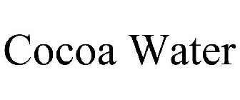 COCOA WATER
