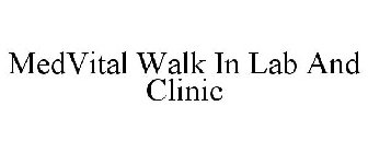 MEDVITAL WALK IN LAB AND CLINIC