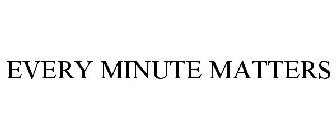 EVERY MINUTE MATTERS