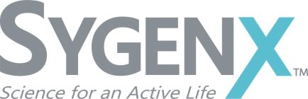 SYGENX SCIENCE FOR AN ACTIVE LIFE