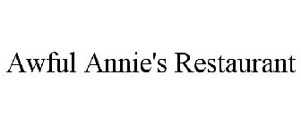 AWFUL ANNIE'S RESTAURANT