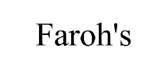 FAROH'S