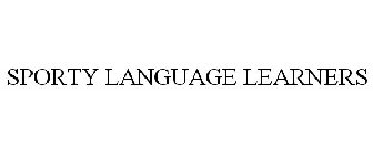 SPORTY LANGUAGE LEARNERS
