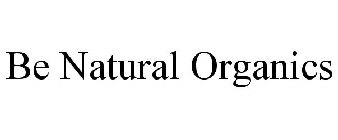 BE NATURAL ORGANICS