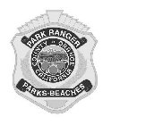 PARK RANGER PARKS-BEACHES COUNTY OF ORANGE CALIFORNIA