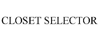 CLOSET SELECTOR