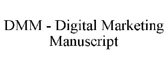 DMM - DIGITAL MARKETING MANUSCRIPT