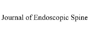 JOURNAL OF ENDOSCOPIC SPINE