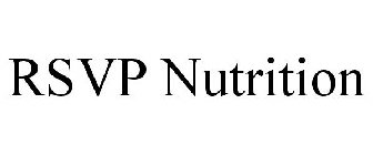 RSVP NUTRITION