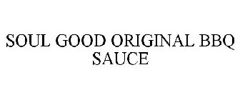 SOUL GOOD ORIGINAL BBQ SAUCE