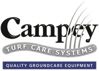 CAMPEY TURF CARE SYSTEMS QUALITY GROUNDSCARE EQUIPMENT