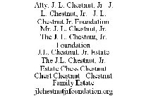 ATTY. J. L. CHESTNUT, JR J. L. CHESTNUT, JR. J. L. CHESTNUT JR. FOUNDATION MR. J. L. CHESTNUT, JR. THE J. L. CHESTNUT, JR. FOUNDATION J.L. CHESTNUT, JR. ESTATE THE J.L. CHESTNUT, JR. ESTATE CHESS CHES