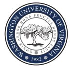 WASHINGTON UNIVERSITY OF VIRGINIA 1982 OMNIS ARBOR BONA FRUCTUS BONOS FACIT