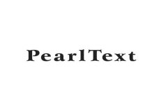 PEARLTEXT