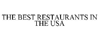 THE BEST RESTAURANTS IN THE USA