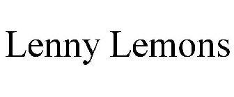LENNY LEMONS