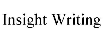 INSIGHT WRITING