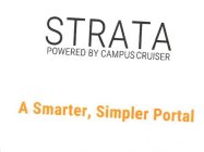 STRATA POWERED BY CAMPUSCRUISER A SMARTER, SIMPLER PORTAL