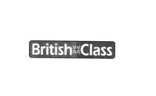 BRITISH CLASS