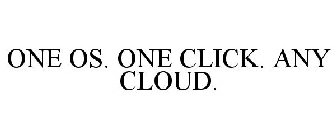 ONE OS. ONE CLICK. ANY CLOUD.