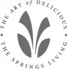 THE ART OF DELICIOUS THE SPRINGS LIVING