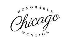 HONORABLE MENTION CHICAGO